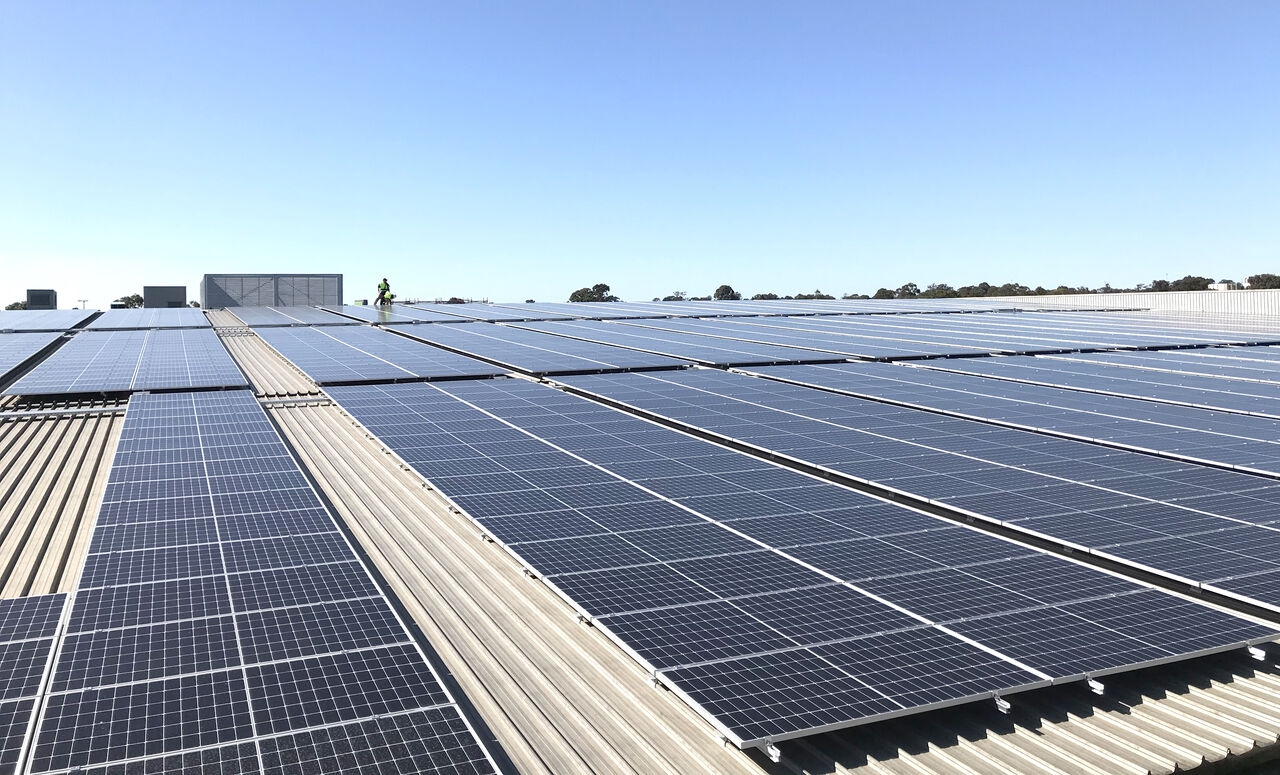 1MW fotovoltaická elektráreň v Sydney