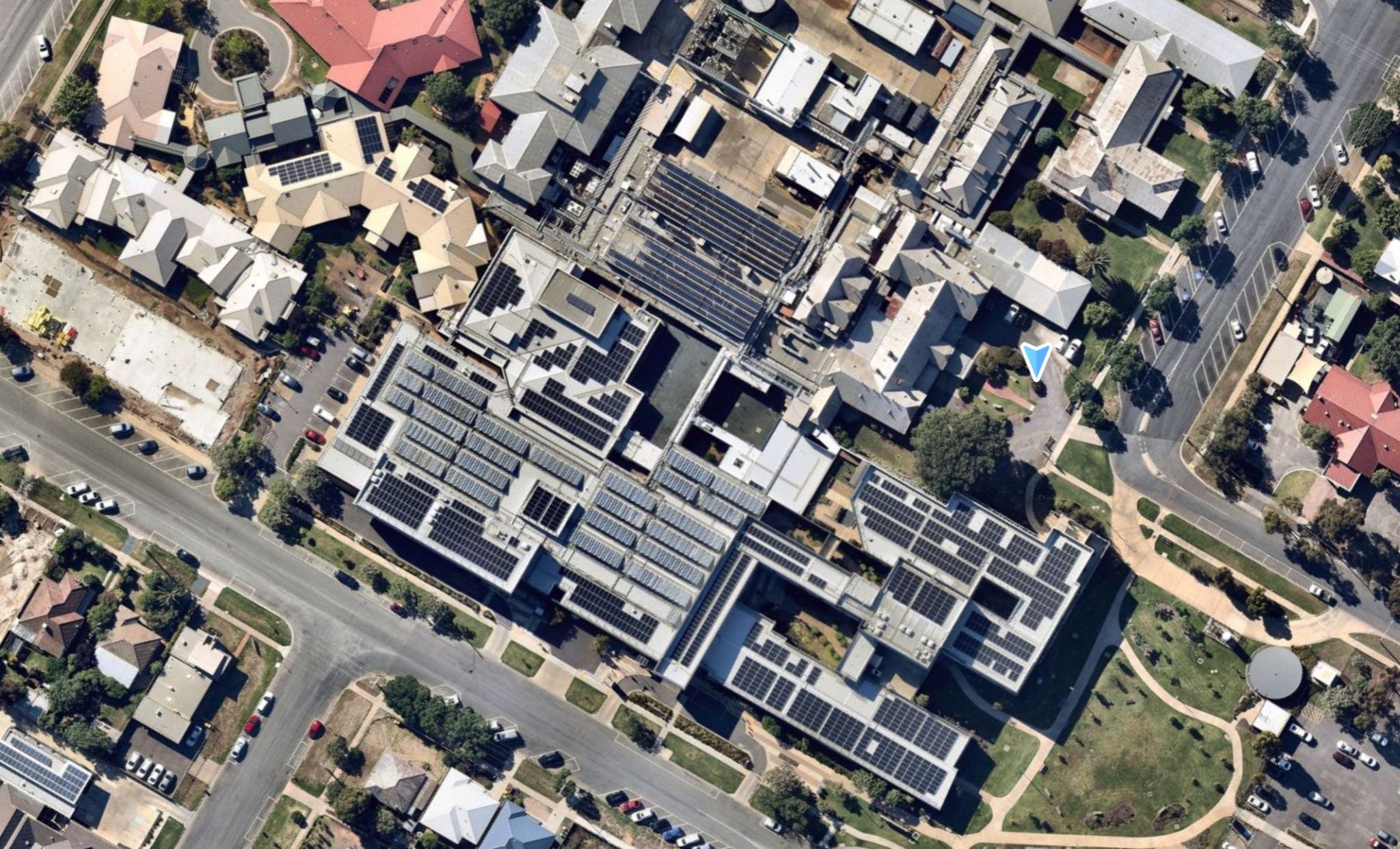 Сончевиот систем од 500 kW инсталиран во Викторија Мелбурн Австралија 1