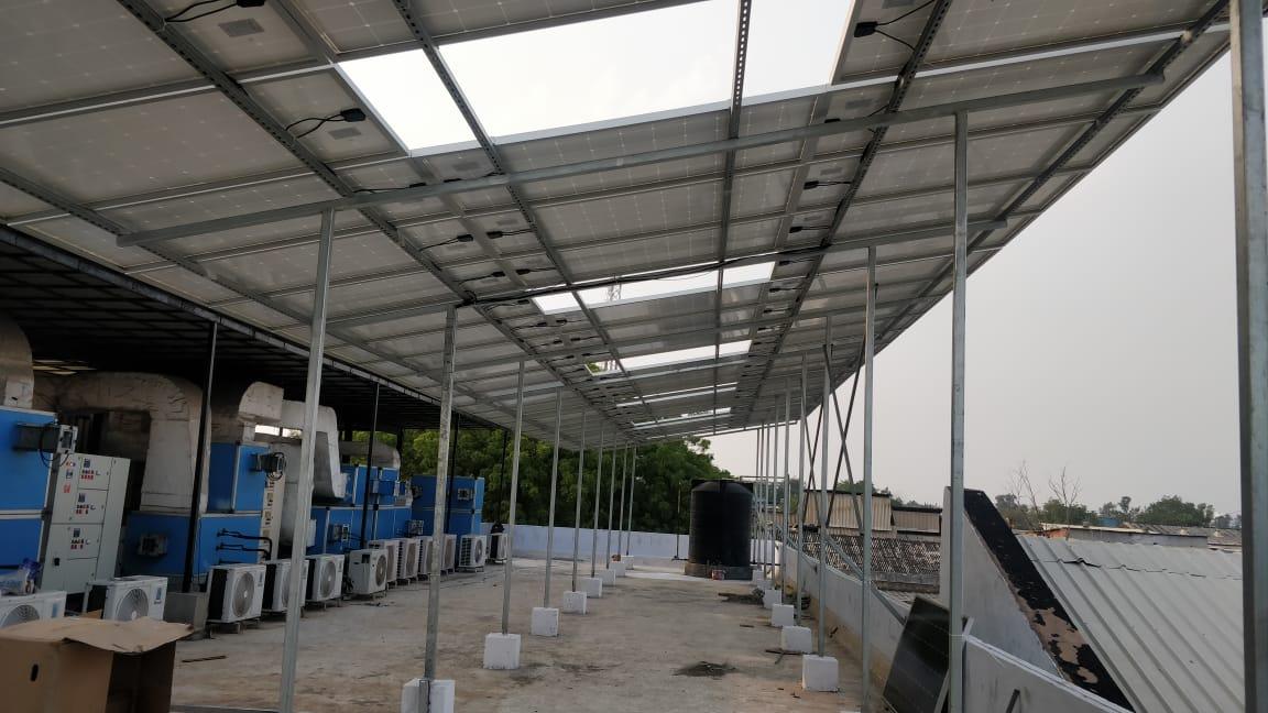 70KW Solar Roof in Naroda,India 1