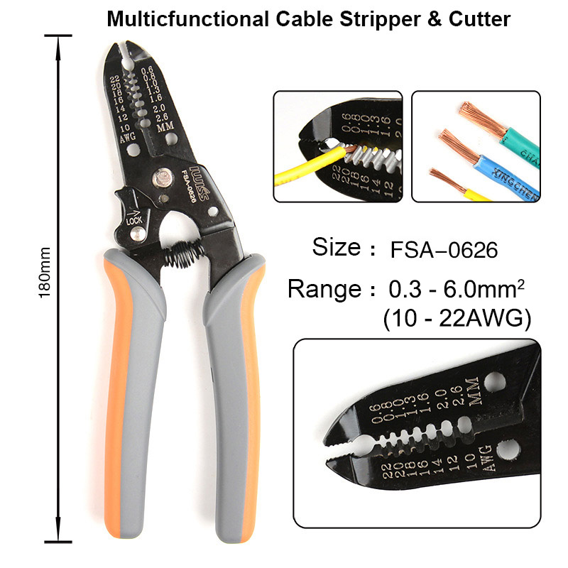 Cable Stripper sarta cutter