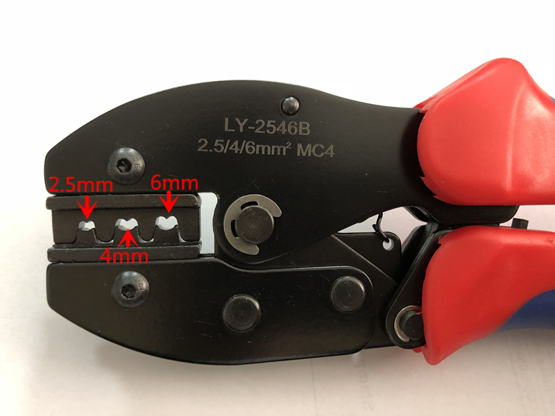 MC4 Solar Crimping Tool 270mm – For 2.5/4/6.0mm² Solar Panel PV Cable