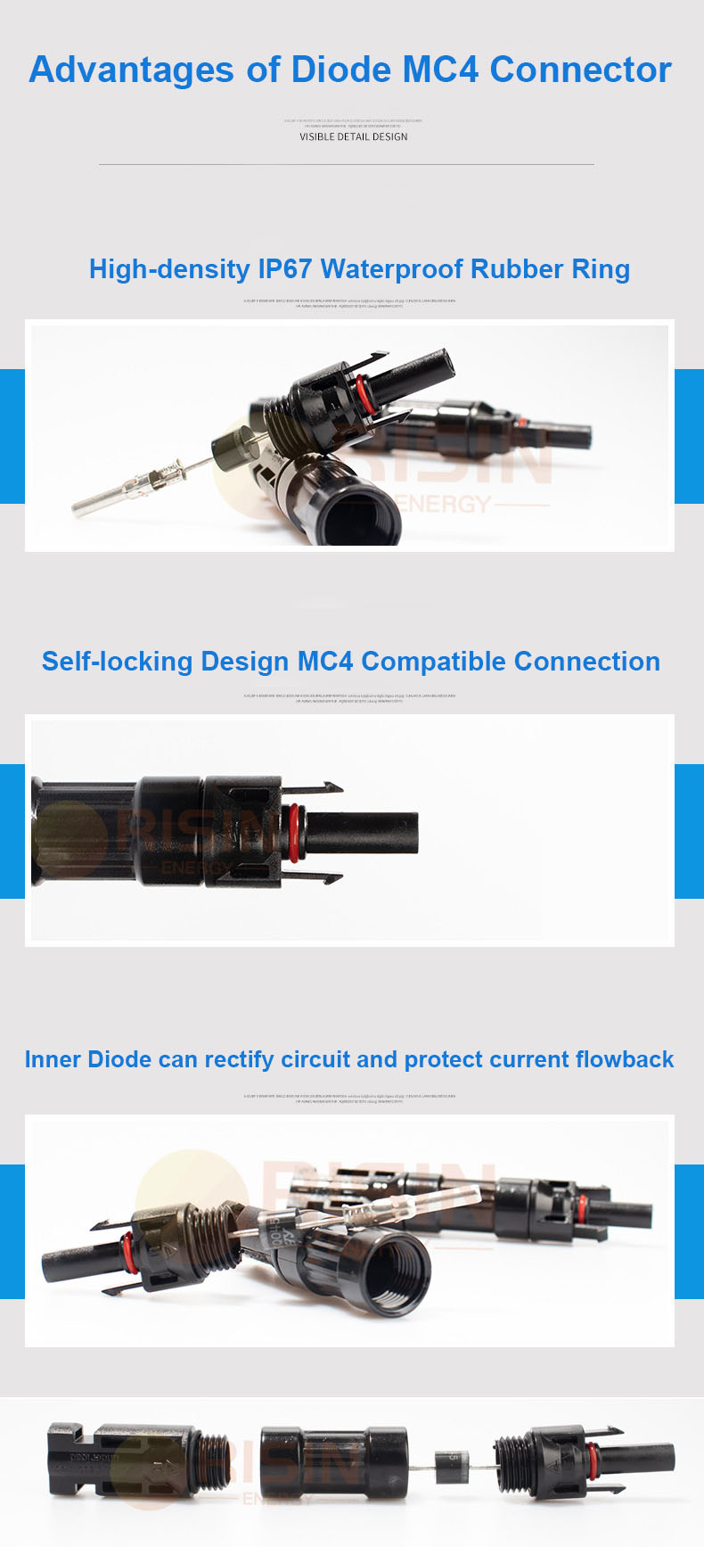 Přednosti diody MC4