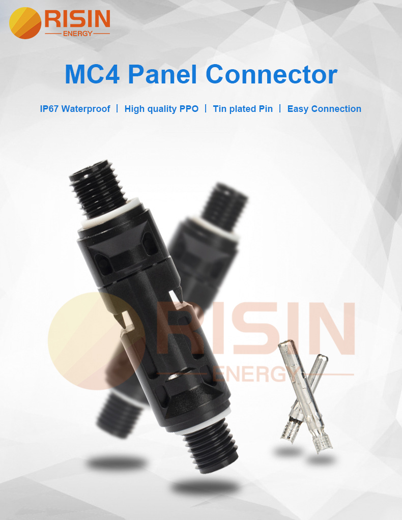 Conector panel MC4