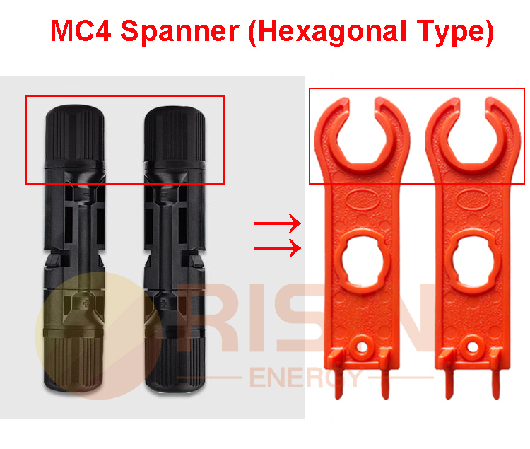MC4 સ્પેનર હેક્સાગોનલ પ્રકાર