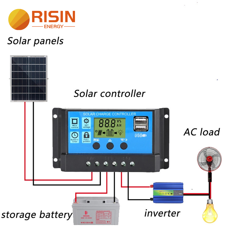 PWM solar charge controller 6