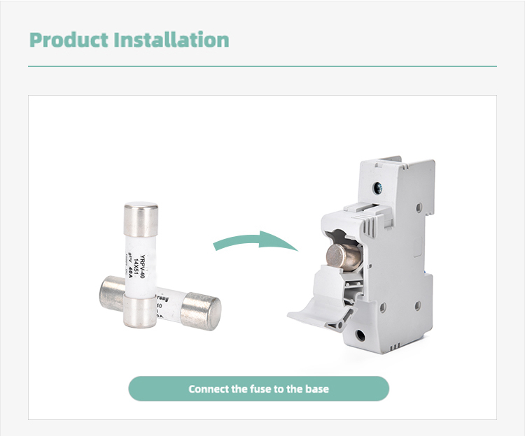 installation of 14x51mm solar fuse