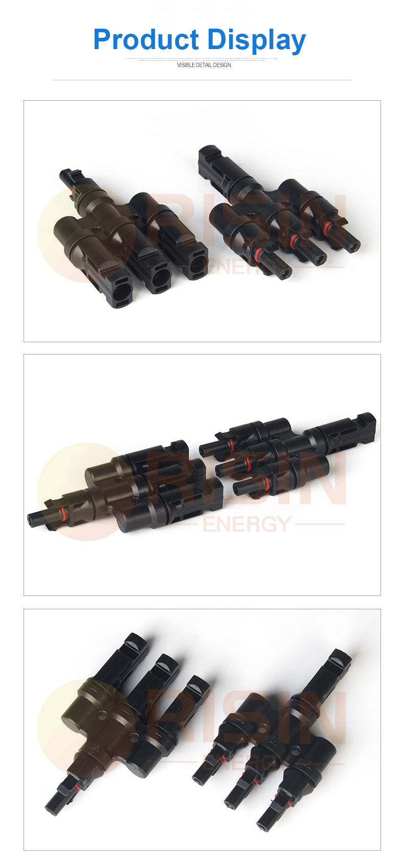 solar branch connector 3to1