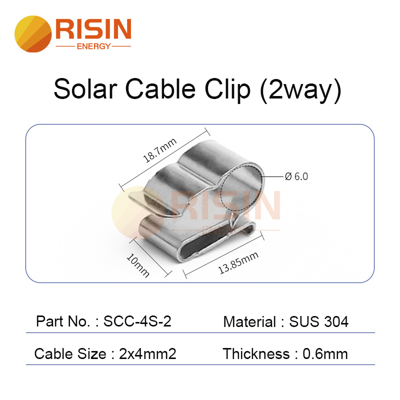 klip kabel surya 2 arah 2x4mm2