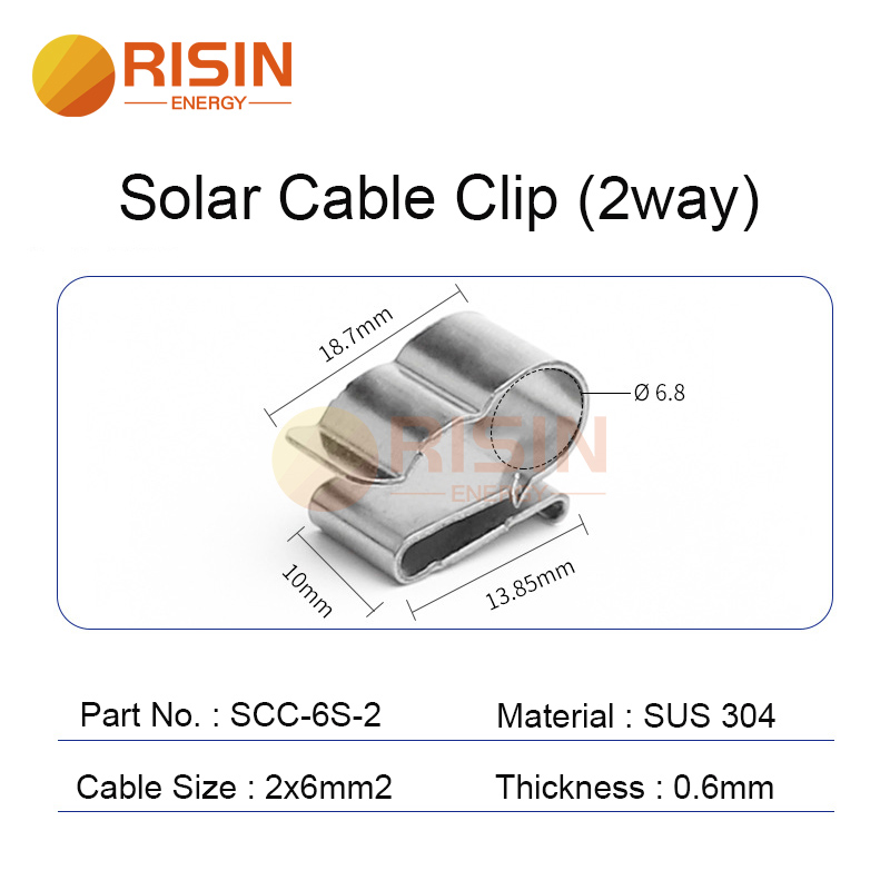 sinne kabel clip 2way 2x6mm2