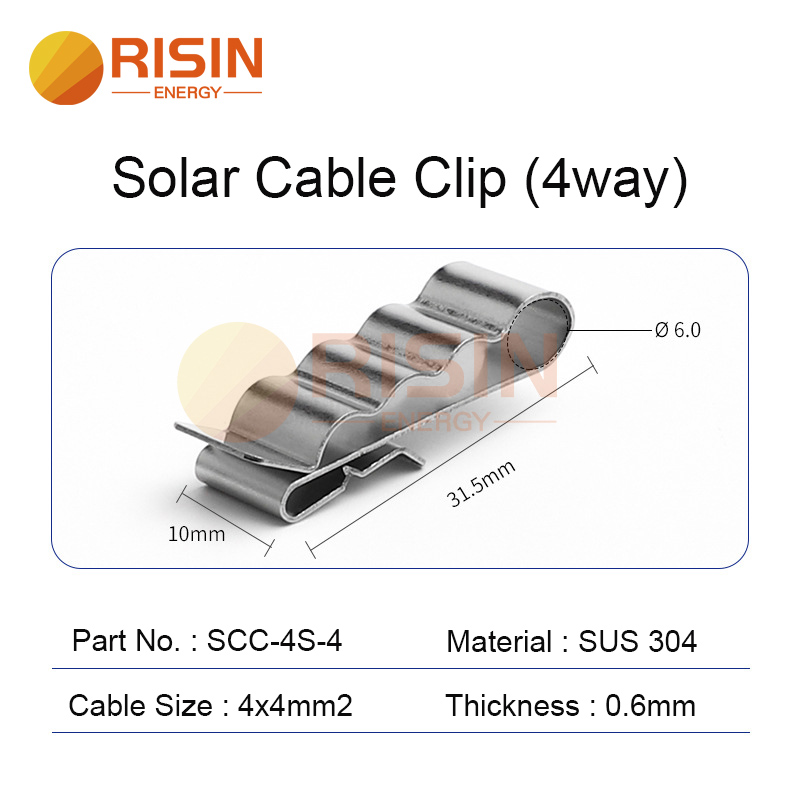 klip kabel solar 4 arah 4x4mm2